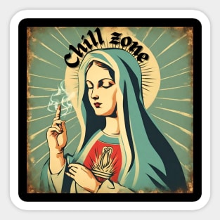 Mother Mary | Chill Zone Sticker